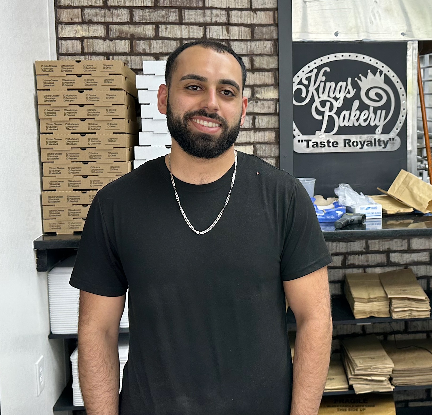 Mohamad Joumaa opened the Canton Kings Bakery four months ago