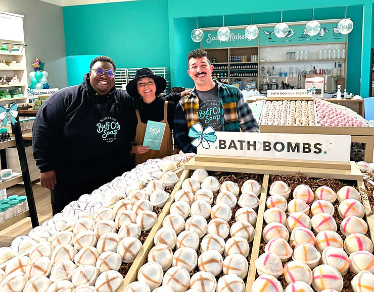 Canton's Buff City Soap, a place for good, clean fun