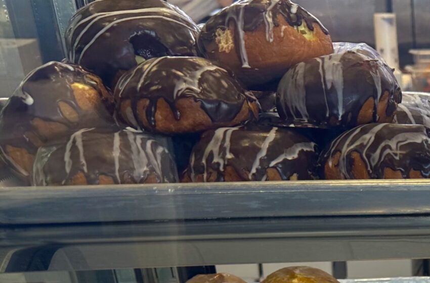 These Boston cream-flavored paczkis are proving to be irresistible to customers of Luca Pastry.